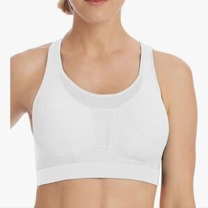 Champion  B1346 Ultra Light Max Sports Bra WHITE Size 38C NWT $60